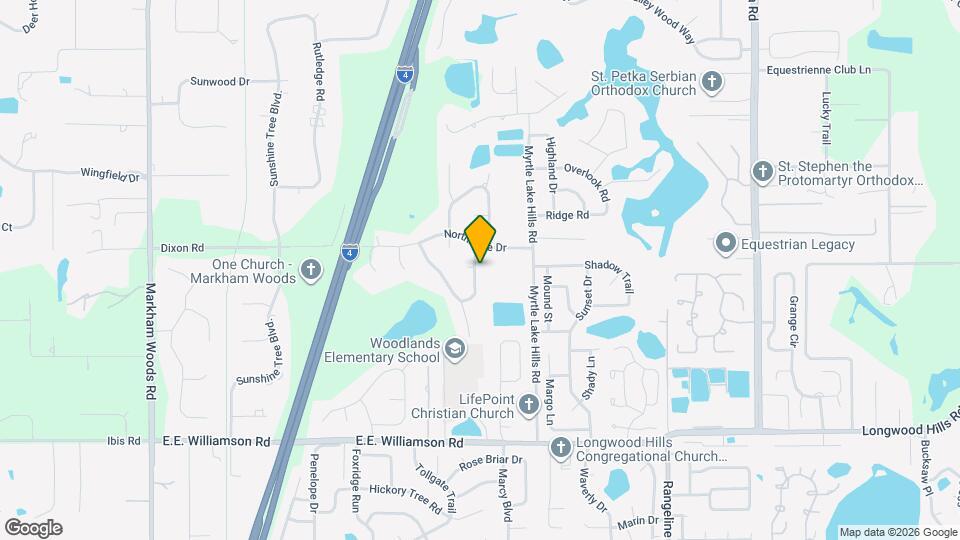 1341 S Ridge Lake Cir Map and Location Details