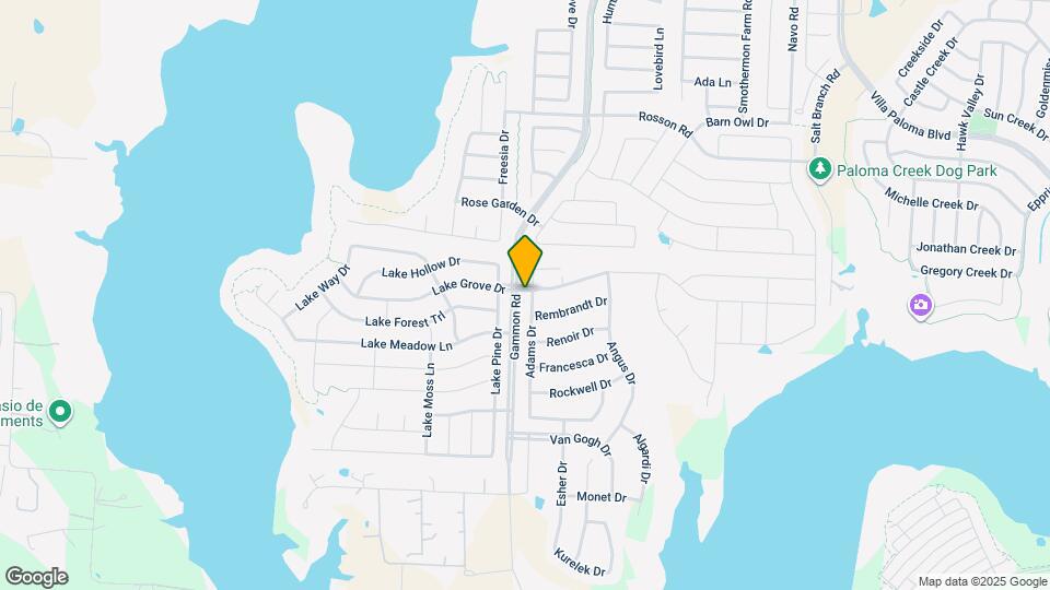 1600 Adams Dr Map and Location Details