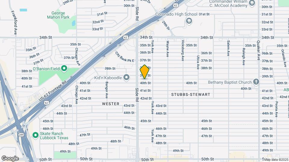 5114 40th St Map and Location Details