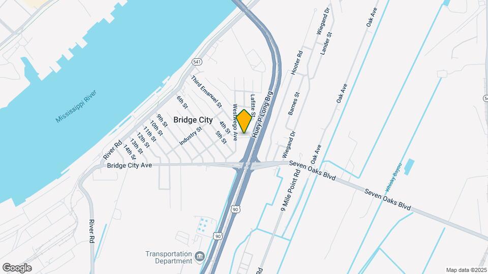 601 Westwego Ave Map and Location Details