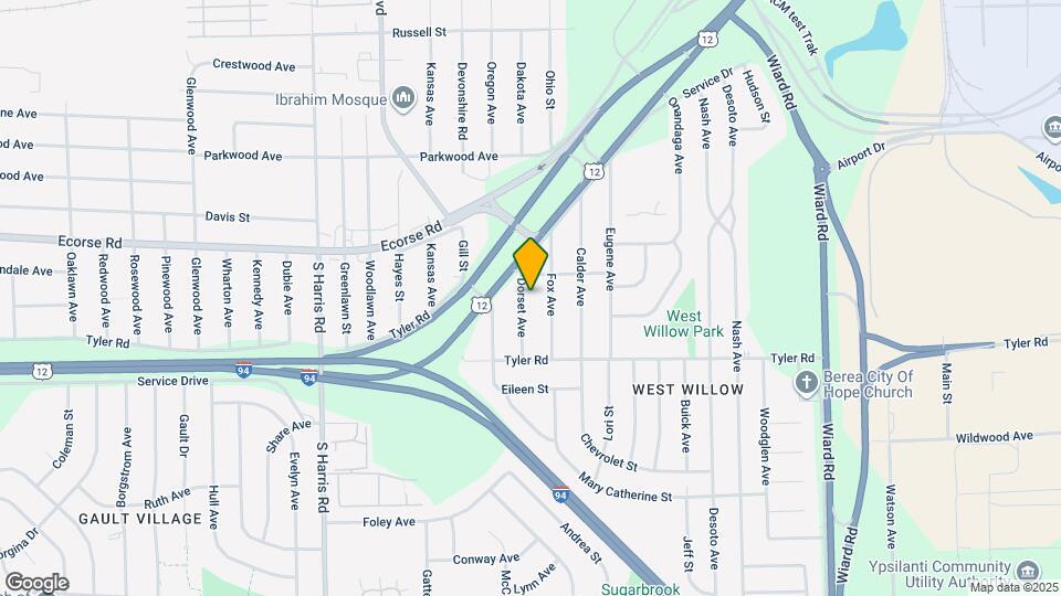 741 Dorset Ave Map and Location Details