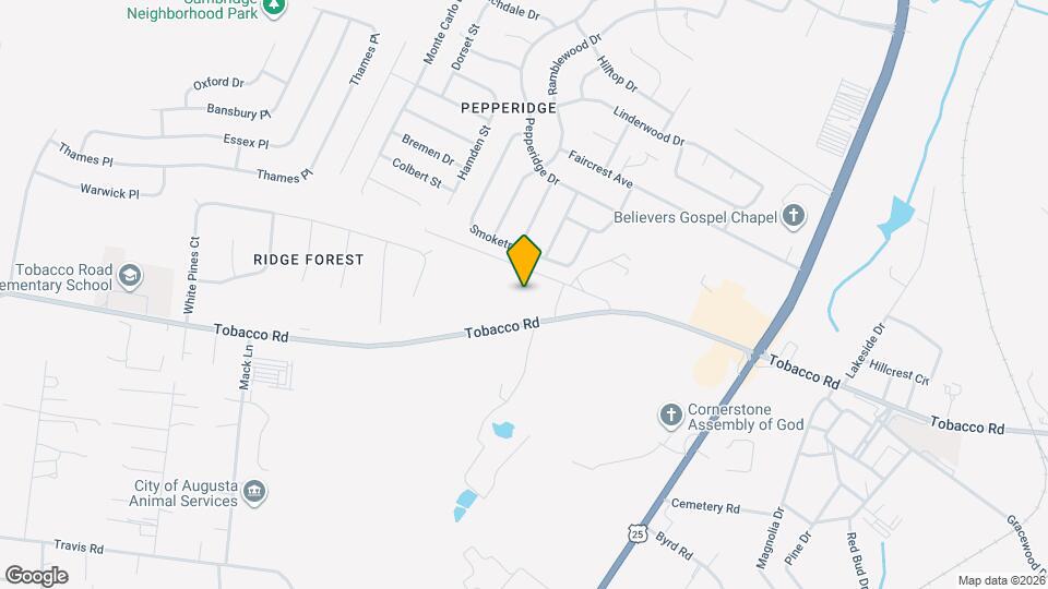 2315 Tobacco Rd Map and Location Details