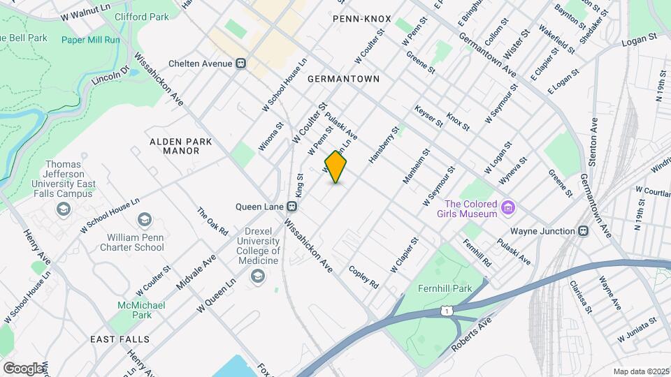 430 W Bringhurst St Mapa y Detalles de la Ubicación