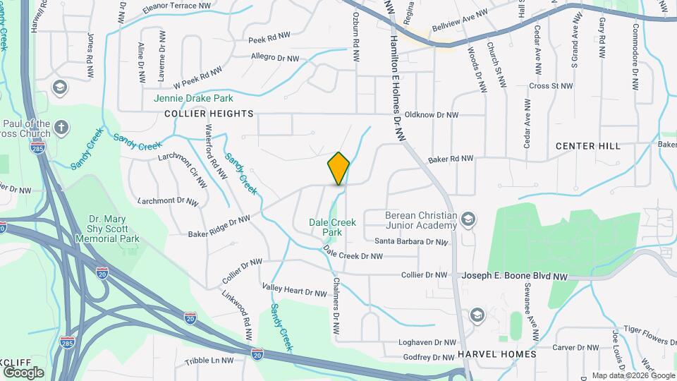 2732 Baker Ridge Dr NW Map and Location Details