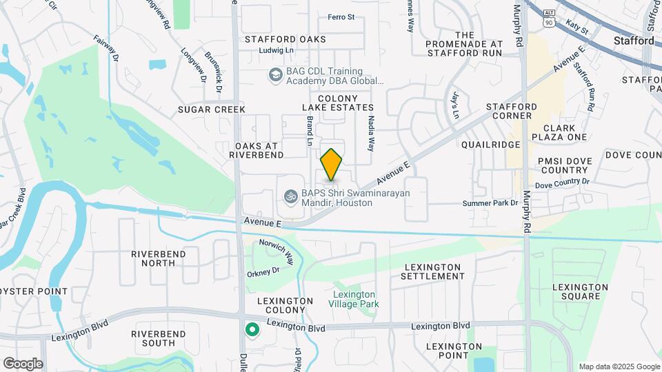 630 Colony Lake Estates Dr Map and Location Details