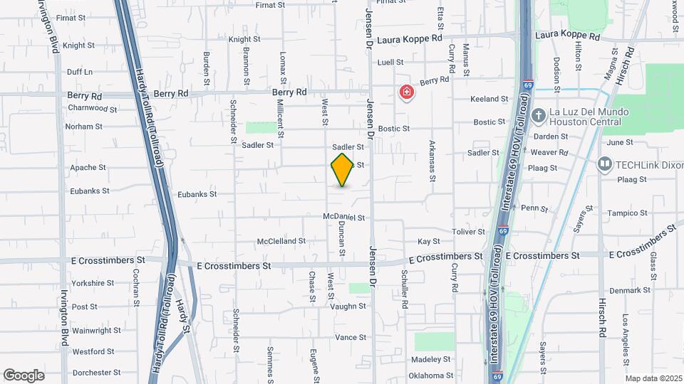 2623 Huntington Creek Ln Map and Location Details