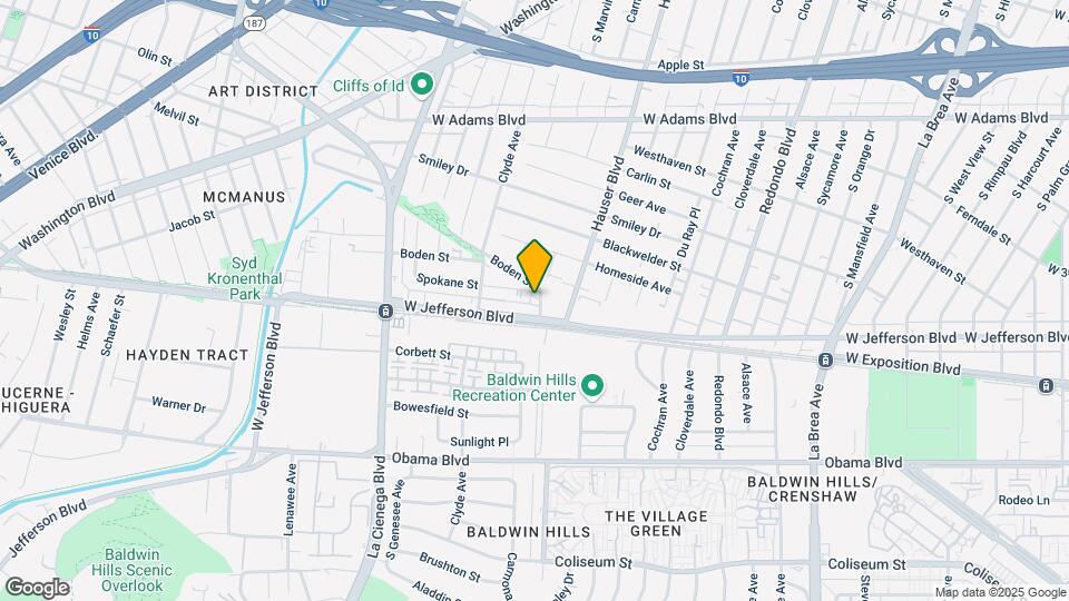3011 Carmona Ave Map and Location Details