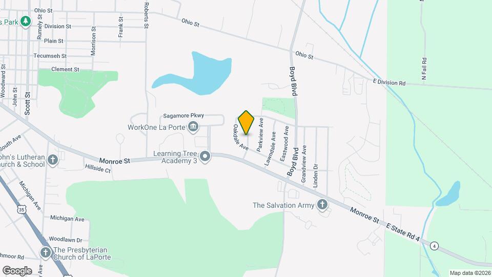 206 Glenview Ave, Unit 206 Map and Location Details