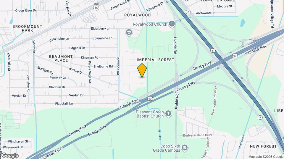 13538 Harefield Holw Trl Map and Location Details