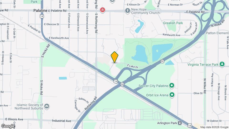 405 S Creekside Dr, Unit 204 Map and Location Details