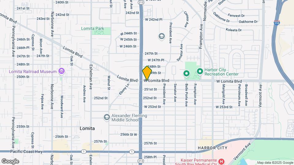 Lomita Terrace Mapa y Detalles de la Ubicación
