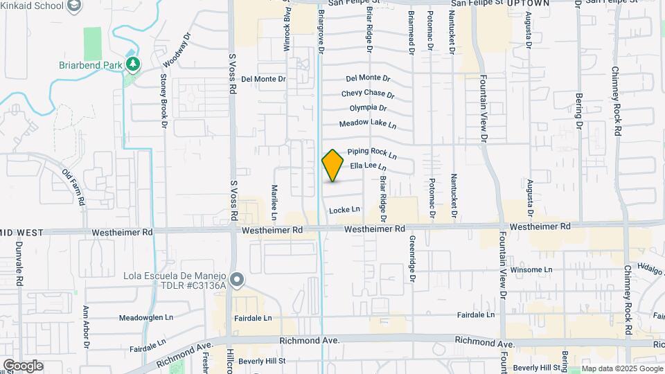 6249 Overbrook Ln Map and Location Details