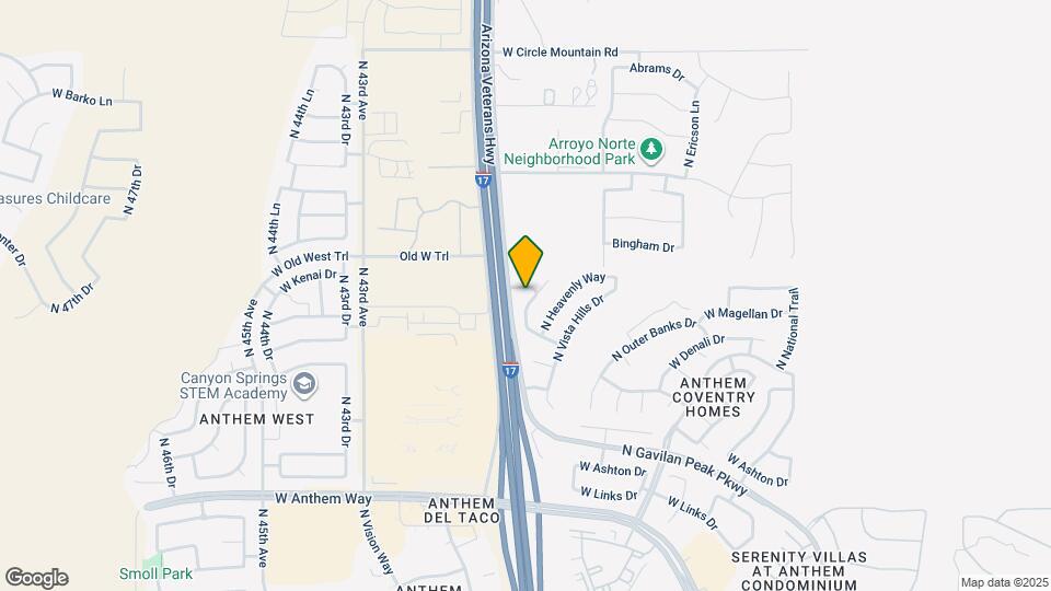 43240 N Whisper Ln Map and Location Details
