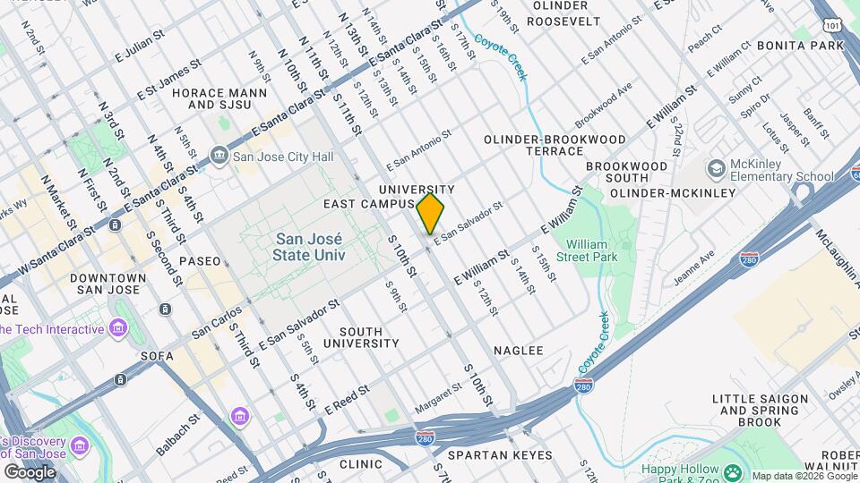 396 S 11th St, Unit 396 Mapa y Detalles de la Ubicación