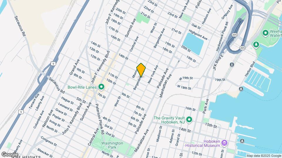 1210 Bergenline Ave Map and Location Details