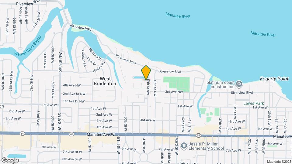 406 47th St NW Map and Location Details