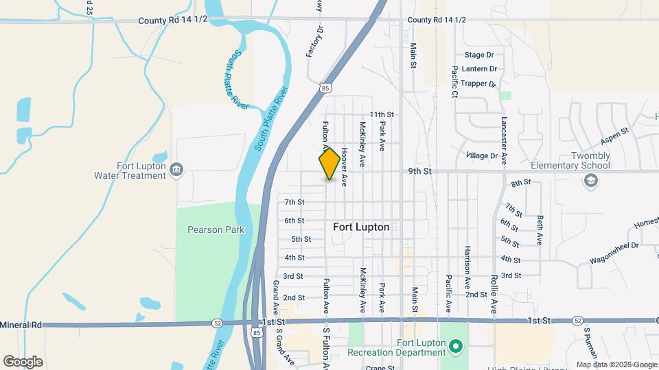 Fulton Avenue Apartments Map and Location Details