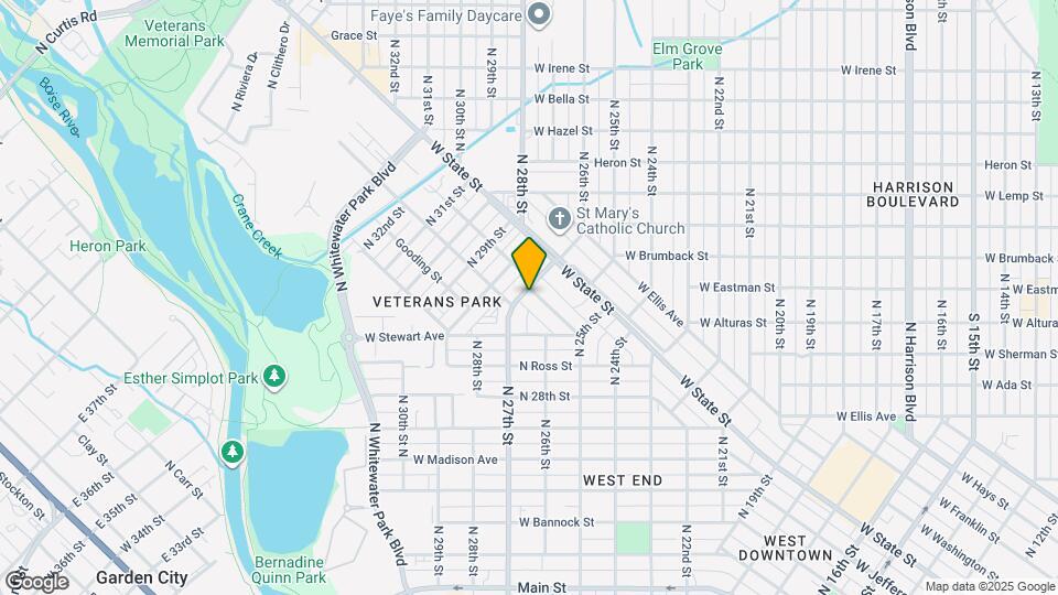 1006 N 27th St Map and Location Details