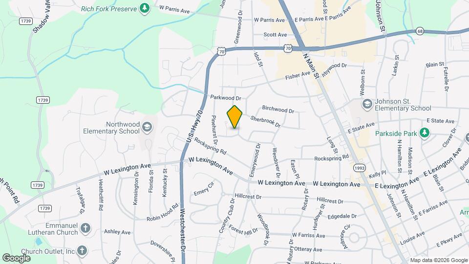 700 Overbrook Dr, Unit SI ID1591556P Map and Location Details