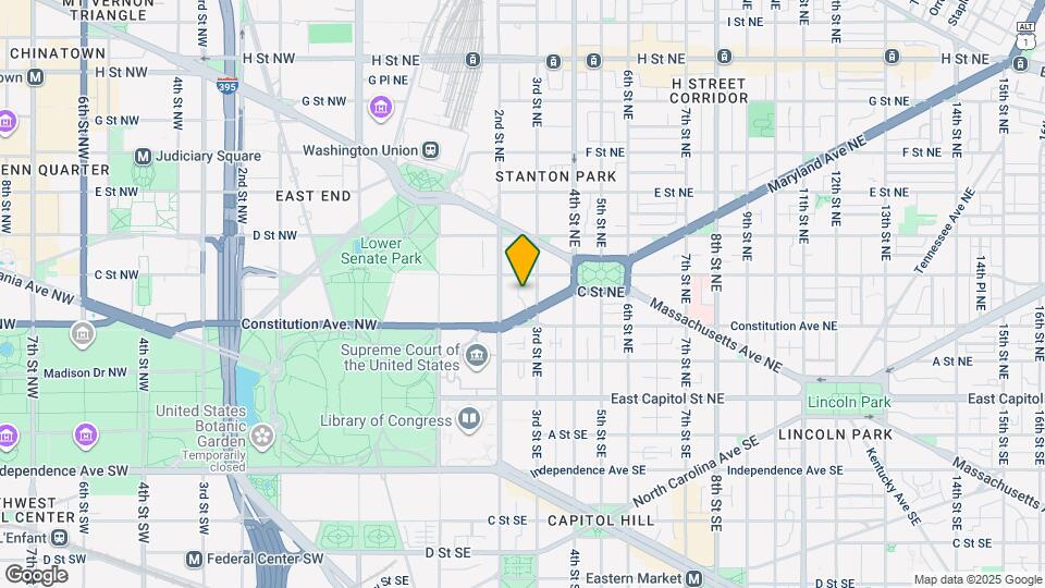236 Maryland Ave NE, Unit Luxurious Cap Hill 1 BRM Mapa y Detalles de la Ubicación