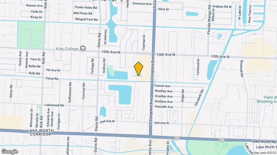 1047 Manor Dr Mapa y Detalles de la Ubicación