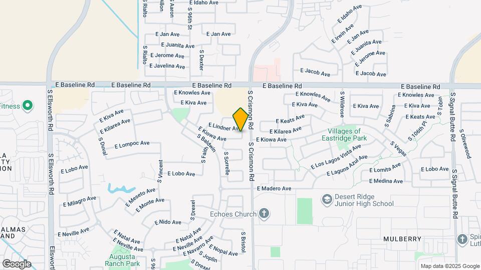 9950 E Kiowa Ave Map and Location Details