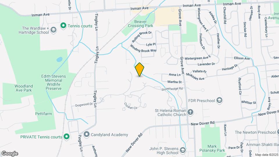 2203 Timber Oaks Rd Map and Location Details