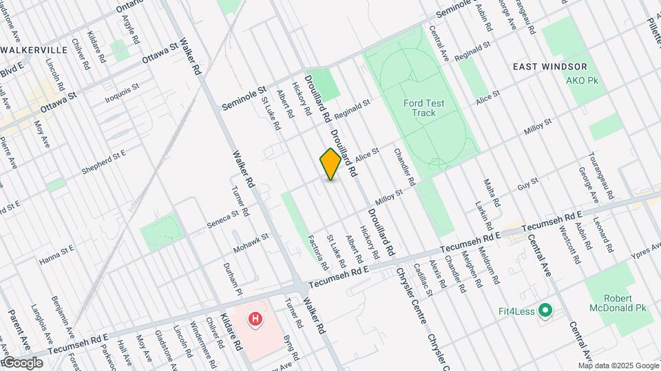 1722 Albert Rd Map and Location Details