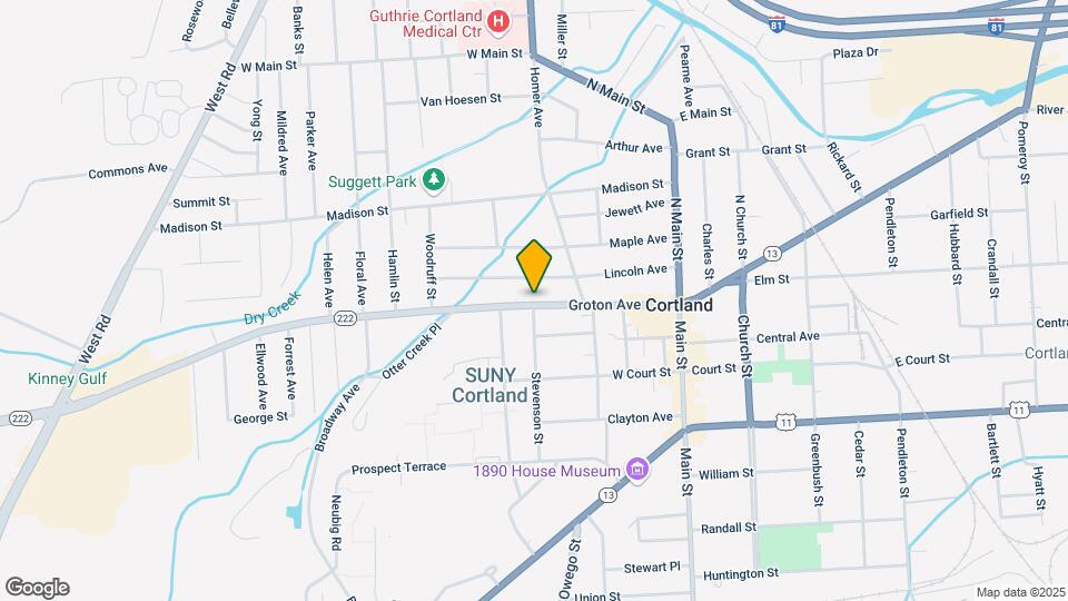 68 Groton Ave Mapa y Detalles de la Ubicación
