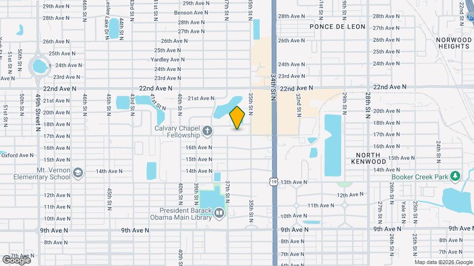 3599 17th Ave N Mapa y Detalles de la Ubicación