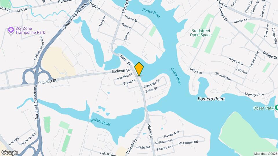 96 Water St Map and Location Details