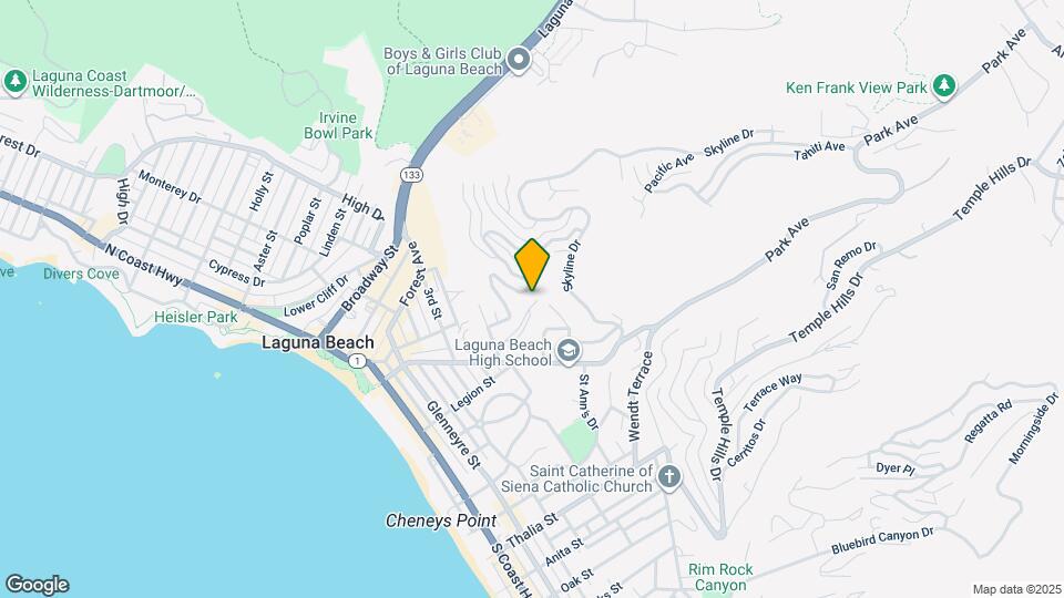 680 Virginia Park Dr Map and Location Details