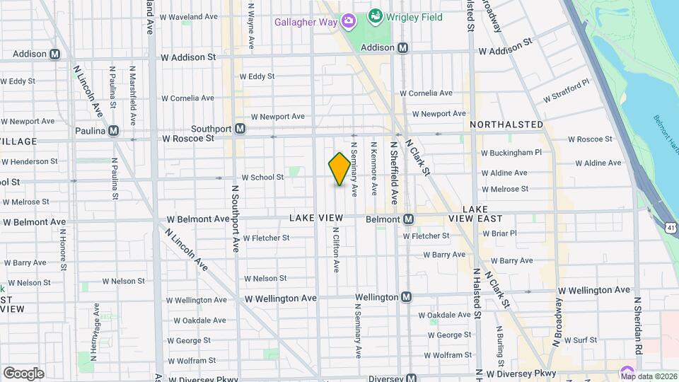 3237 N Clifton Ave, Unit E2 Map and Location Details