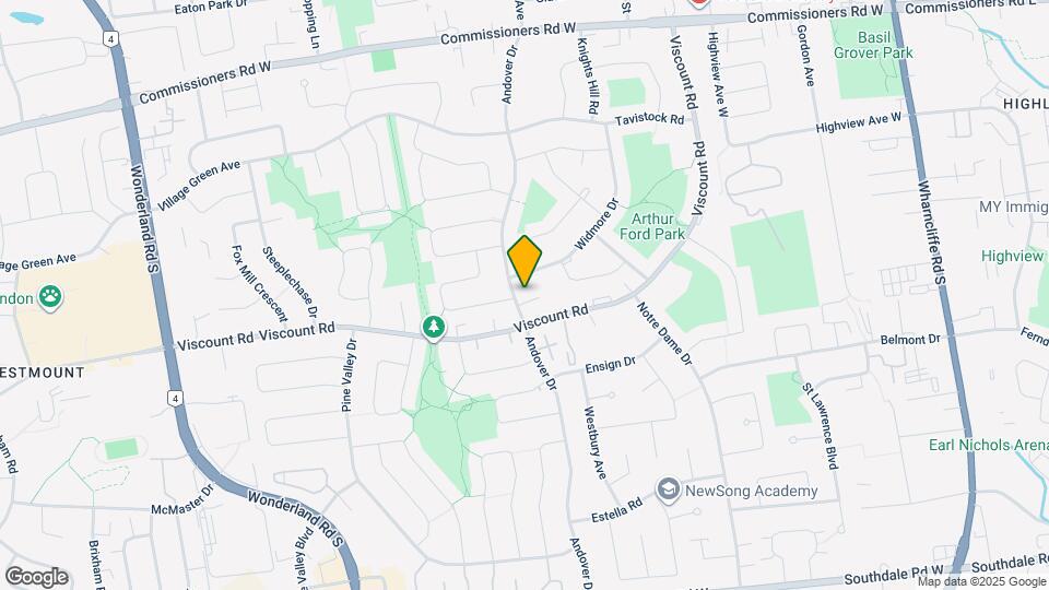 105-105 Andover Dr Map and Location Details