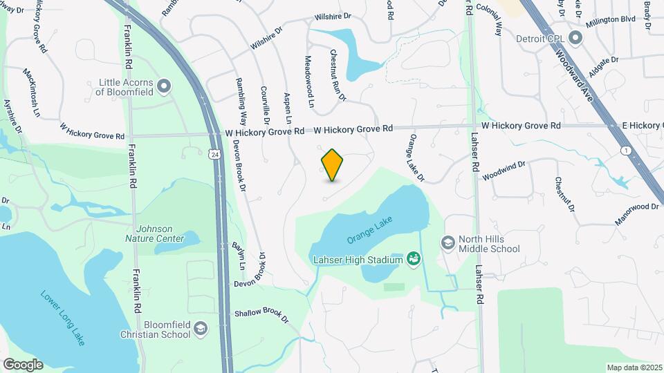 3250 Chestnut Run Dr Map and Location Details