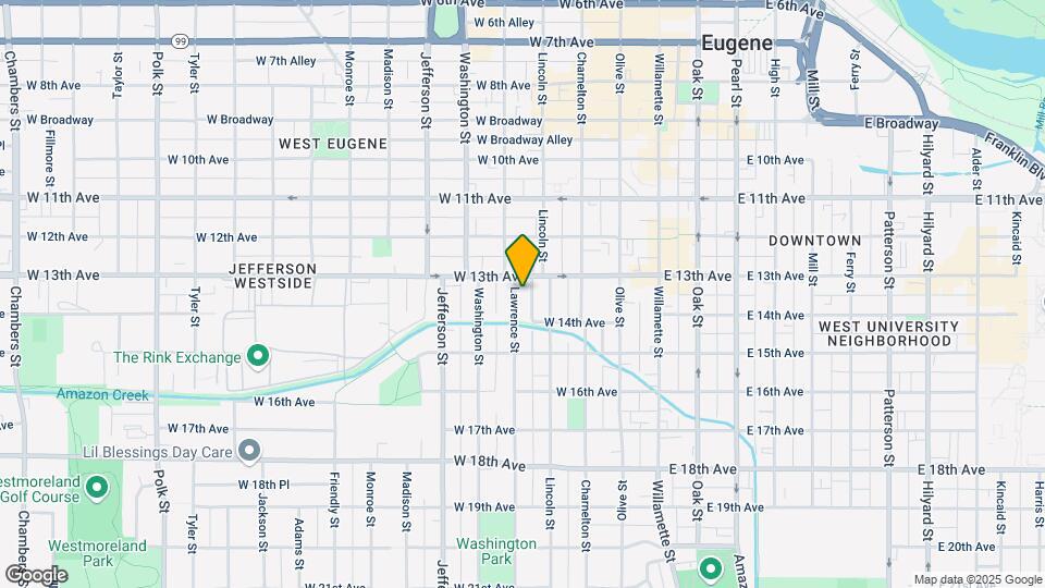 1339 Lawrence St Map and Location Details