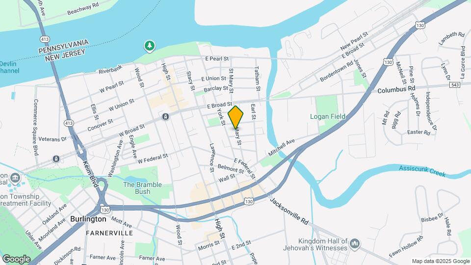 205 Jones Ave Map and Location Details