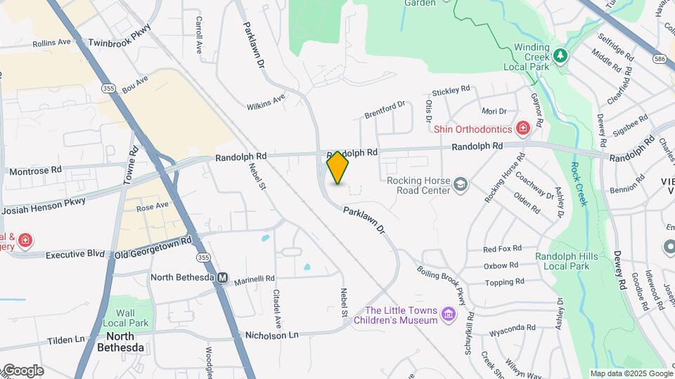 11923 Parklawn Dr Map and Location Details