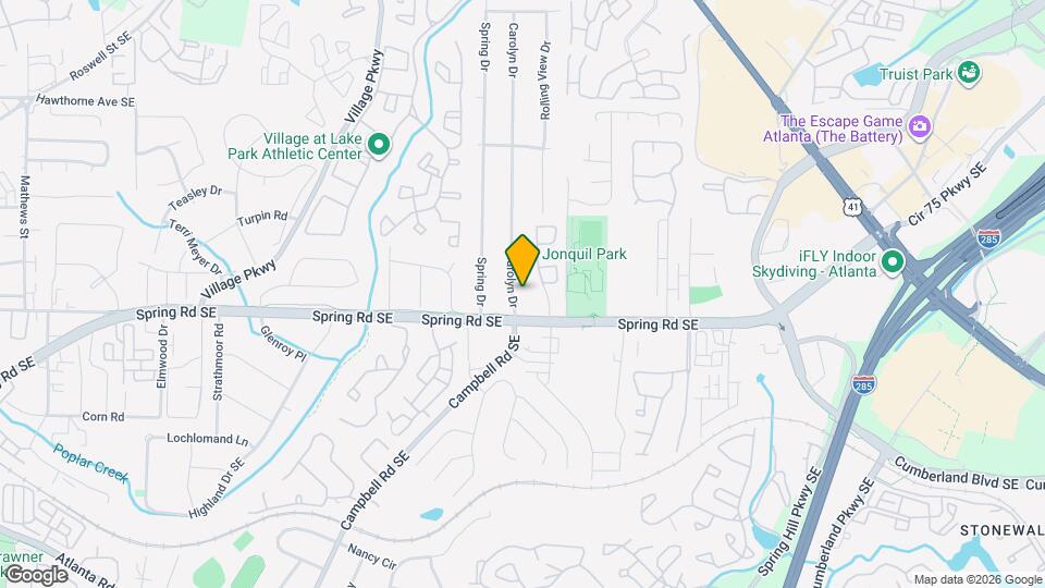 2815 Carolyn Dr Map and Location Details