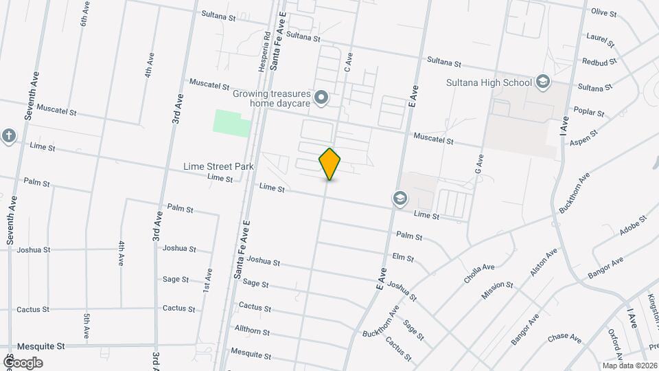 Hesperia Regency Apartments Map and Location Details