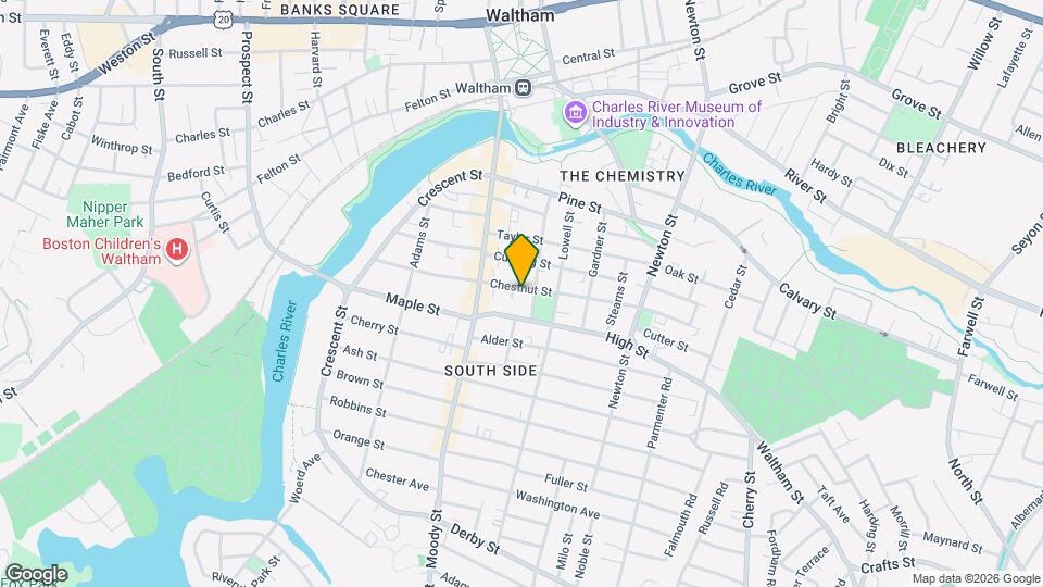 119 Chestnut St, Unit 1 Map and Location Details