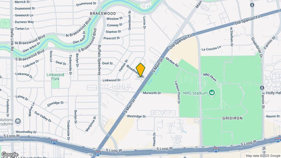 2801 Broadmead Dr Map and Location Details