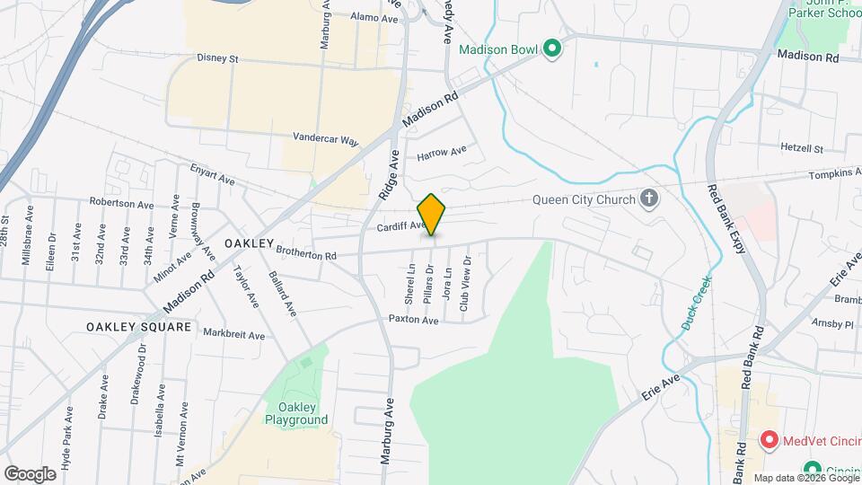 3470 Brotherton Rd Map and Location Details