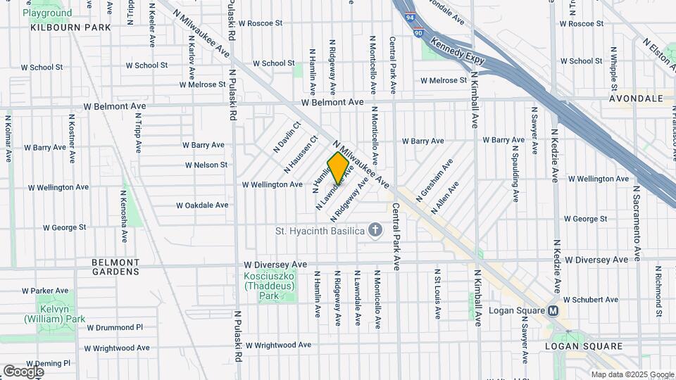 2947 N Lawndale Ave Map and Location Details