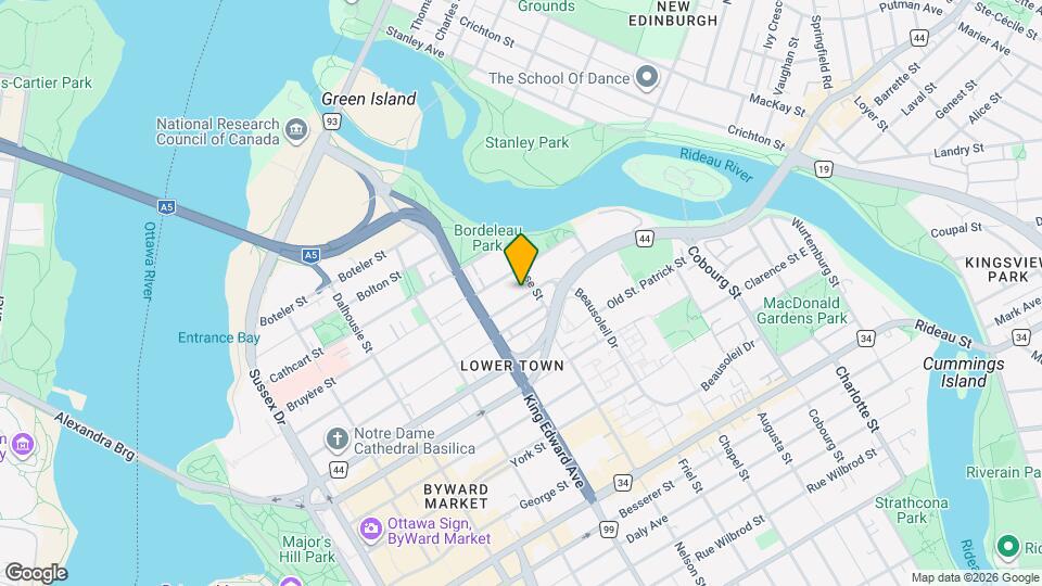 283 St. Andrew St Map and Location Details