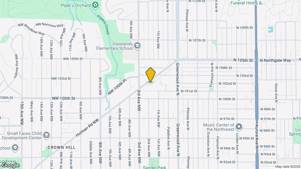 10134 Holman Rd NW Map and Location Details