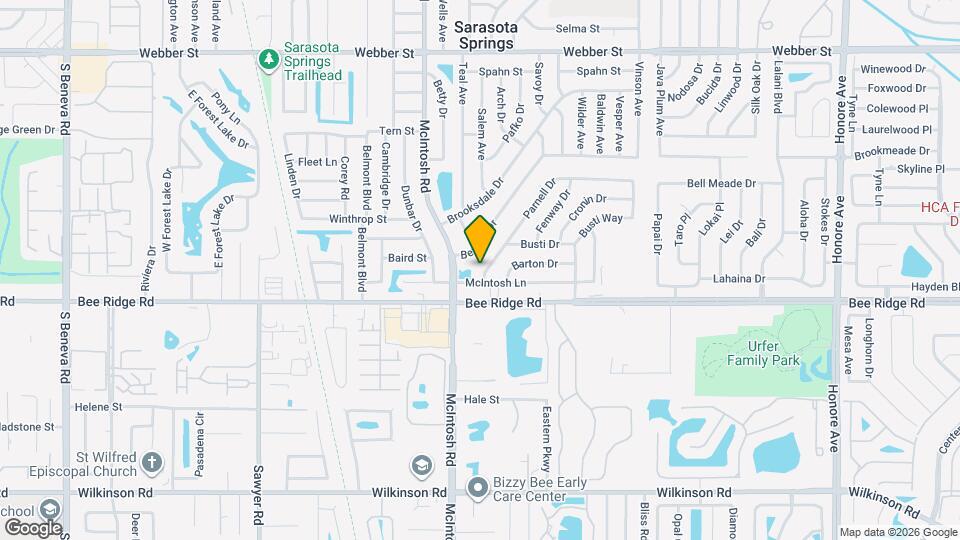 4417 Parnell Dr Map and Location Details