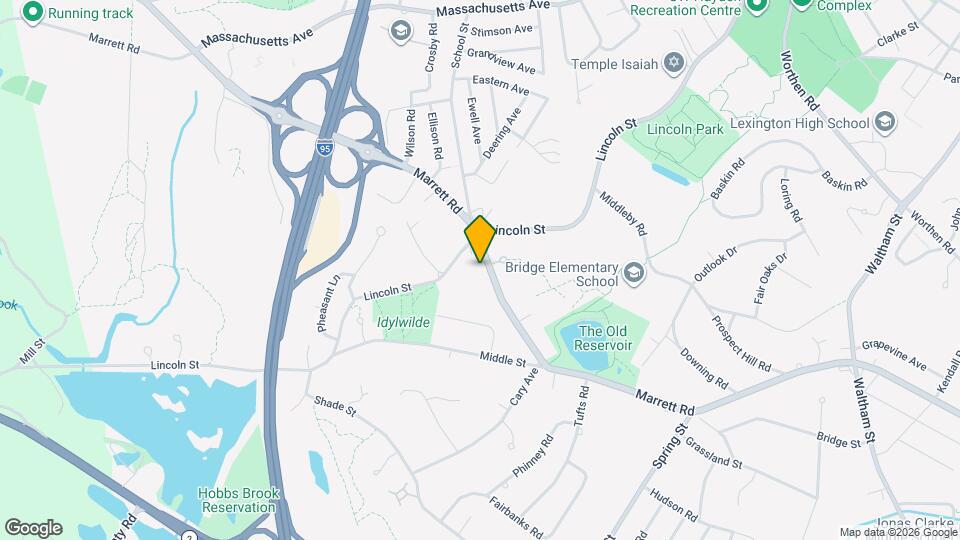 578 Marrett Rd Map and Location Details