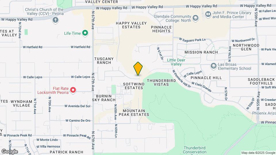 6322 W Misty Willow Ln Map and Location Details
