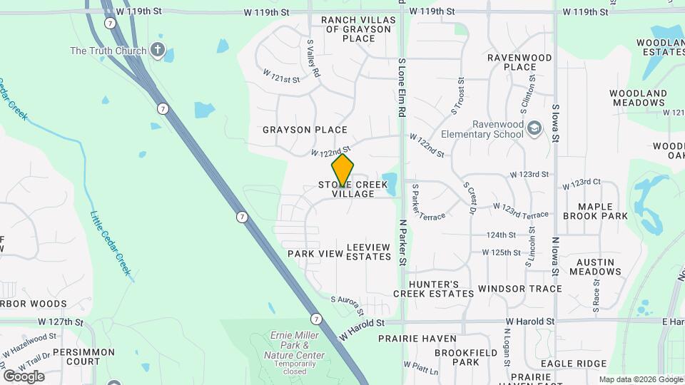12389 S Prairie Creek Rd Mapa y Detalles de la Ubicación